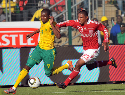 南アフリカ デンマークに勝利、国際親善試合