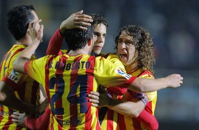 連敗のアウェー戦でバルセロナが快勝、スペイン国王杯