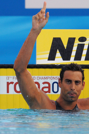 カビッチ 男子100メートルバタフライで世界新、世界水泳