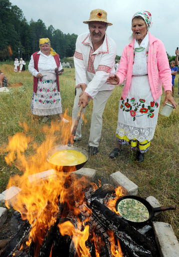 水の妖精を崇める祭り、ベラルーシ