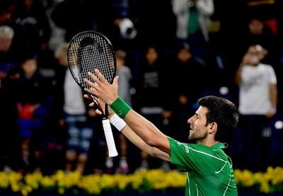 ジョコビッチがドバイ選手権4強入り、世界ランク1位維持も確定 