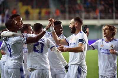 レアル快勝で欧州CL16強入り インテルも決勝Tへ