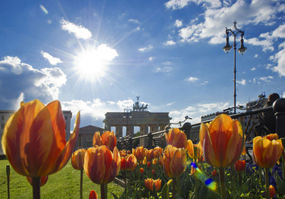 暖かな天気が続くドイツ