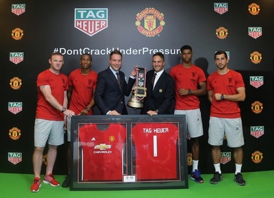 「タグ・ホイヤー」とマンU、パートナー締結