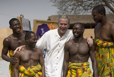 ブッシュ大統領、アフリカでの新基地建設を否定