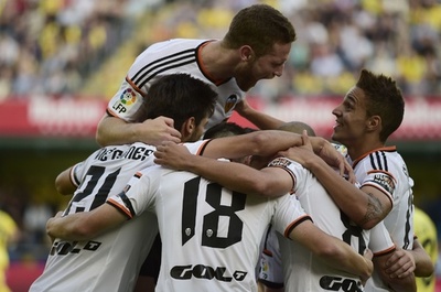 バレンシア、ビジャレアル下し2位に浮上