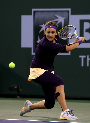 第1シードのアザレンカが3回戦進出、BNPパリバ・オープン