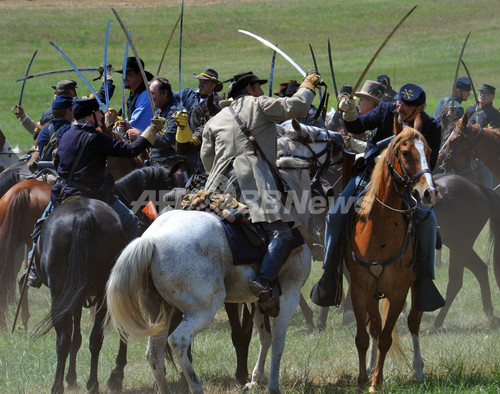 南北戦争150周年 ゲティスバーグの戦い を3日がかりで再現 米 写真31枚 ファッション ニュースならmode Press Powered By Afpbb News