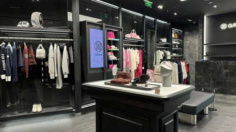「プラザ66」の「G/FORE」売り場(c)MONEYTODAY