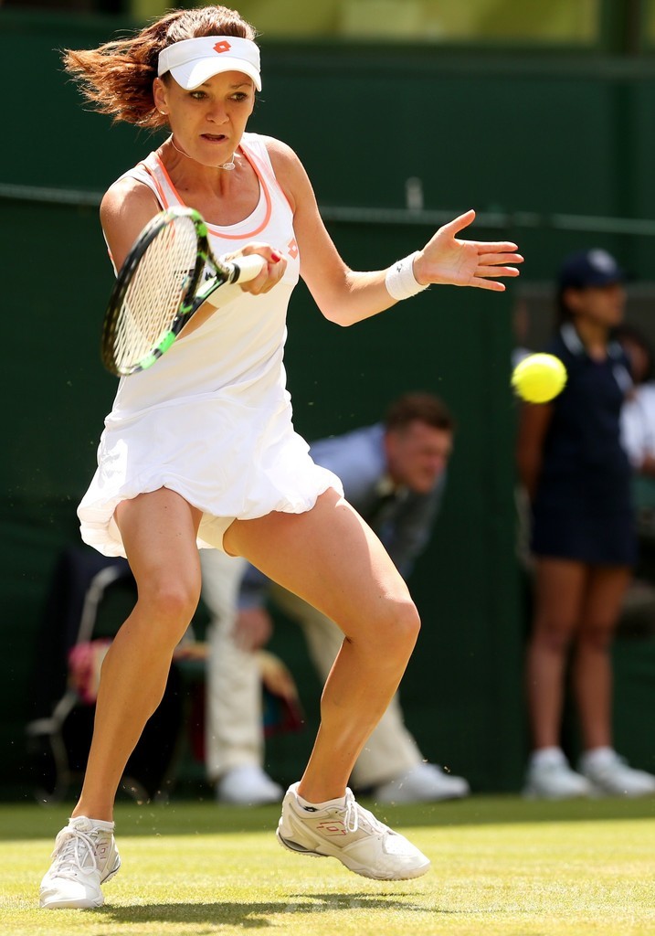 ラドワンスカが4回戦進出、ウィンブルドン選手権