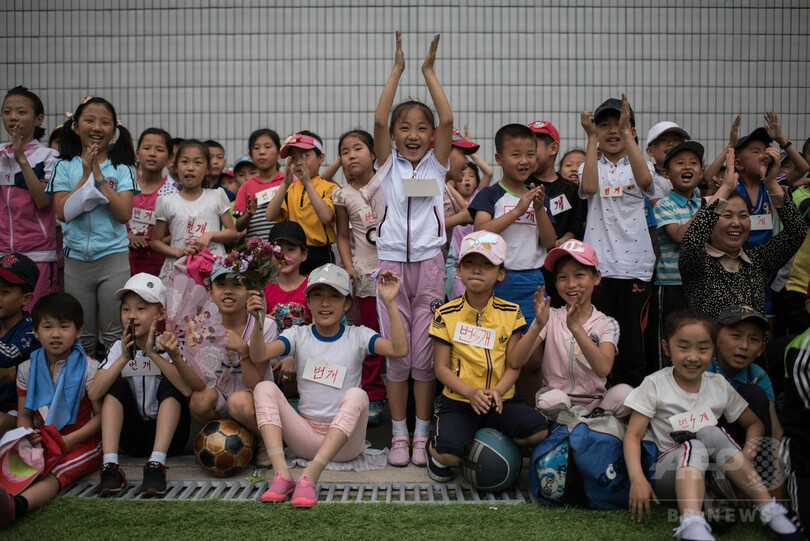 「朝鮮少年団」の創立記念日 金正恩氏への忠誠誓う