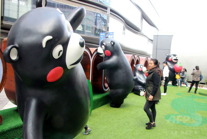 中国・蘇州市でくまモン展