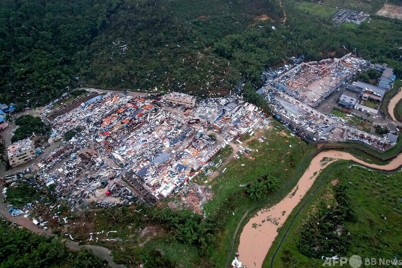 中国南部・広州市で竜巻、5人死亡 33人負傷