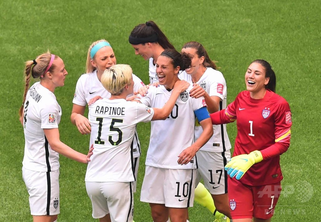 米サッカー連盟、女子代表の五輪スト回避に向け選手会を提訴 写真1枚 国際ニュース：AFPBB News