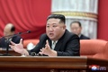 北朝鮮・平壌で開かれた朝鮮労働党中央委員会拡大総会に出席する金正恩（キム・ジョンウン）朝鮮労働党総書記。朝鮮中央通信（KCNA）提供（2022年12月28日撮影、29日提供）。(c)AFP PHOTO/KCNA VIA KNS