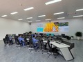 東方ガス田群のスマート生産管理センター（資料写真）。(c)Xinhua News