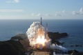 アラブ首長国連邦（UAE）の火星探査機「ホープ」を載せたH2Aロケットの打ち上げの様子。鹿児島県の種子島宇宙センターで（2020年7月20日撮影、資料写真）。(c)AFP PHOTO / (MITSUBISHI HEAVY INDUSTRIES)