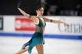 21-22フィギュアスケートグランプリ（GP）シリーズ第2戦、スケート・カナダ、女子シングル・フリースケーティング（FS）。演技に臨むエリザベータ・トゥクタミシェワ（2021年10月30日撮影）。(c)Geoff Robins / AFP