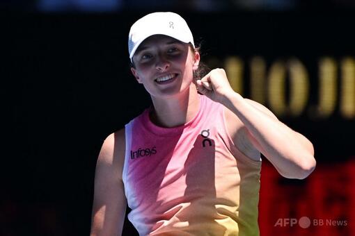 シフィオンテクが元全米女王粉砕 全豪4回戦へ 写真6枚 国際ニュース