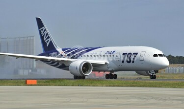 全日空ドリームライナーが緊急着陸、バッテリーに異常か 写真1枚 国際