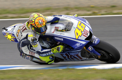 ロッシ フリー走行1回目でトップ、日本GP