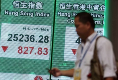 中国警察と証券監督当局、「悪質な空売り」で捜査開始