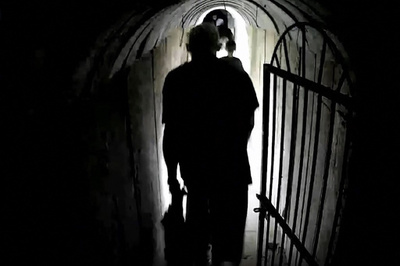 ハマスのガザ地区トップか イスラエル軍、トンネル内の映像公開