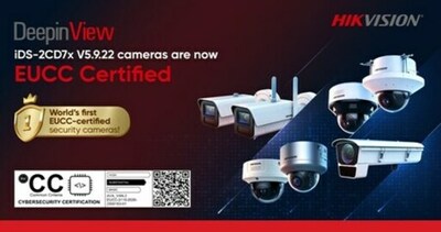 Hikvision、ネットワークカメラにおいて業界初のEUCC認証を取得