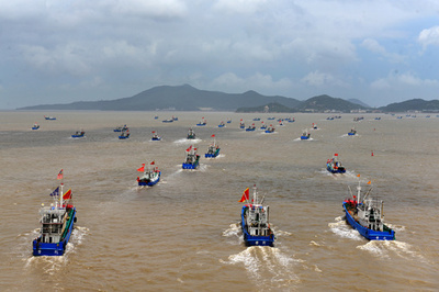 漁が解禁、3575隻の漁船が一斉に出港　浙江