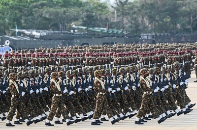 ミャンマー国軍総司令官、民主派「全滅させる」