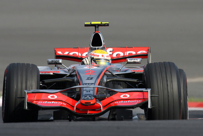 ハミルトン 日本GP・フリー走行2回目でトップタイムを記録