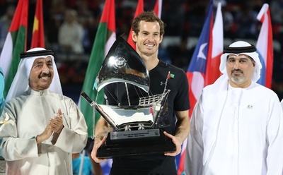 ドバイ優勝のマレーが王座を堅持、錦織は5位をキープ