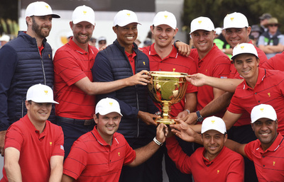 プレジデンツ杯、強豪12人の米国選抜に松山ら世界選抜が挑む