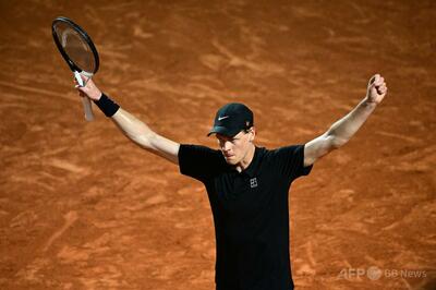 シナーが準々決勝進出 ズベレフらも8強 イタリア国際