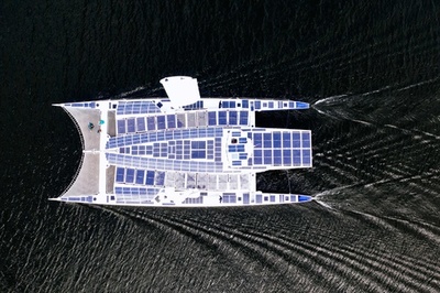 再生エネルギーだけで世界一周目指す船、順調に航行 ゴールは22年