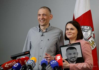 トランプ氏にベラルーシの全政治犯解放を訴え 釈放された反体制派