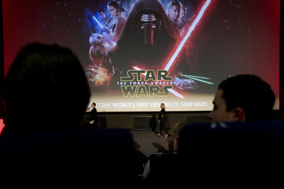 【AFP記者コラム】『スター・ウォーズ』最新作、厳重態勢のプレミア上映を体験して