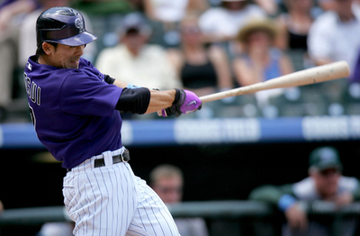 松井稼頭央 デビルレイズ戦で1安打1打点