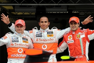 ハミルトン シーズン3度目のポールポジション獲得