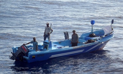 太平洋を1か月漂流、漁師4人を救助 メキシコ沖