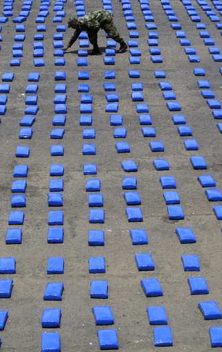 コロンビア軍、FARCから大量のマリフアナを押収