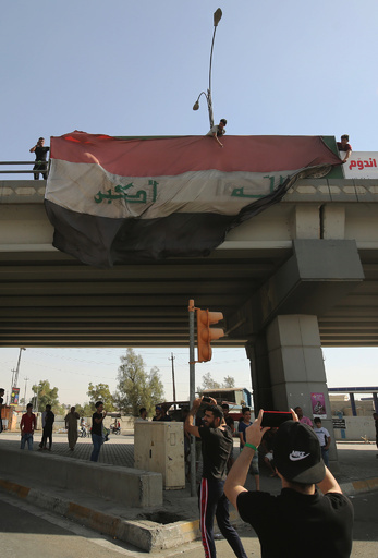 イラク政府軍、クルド人勢力支配地の奪還作戦で目標達成