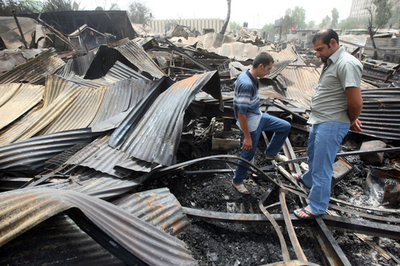 バグダッド近郊で自爆攻撃、35人死亡