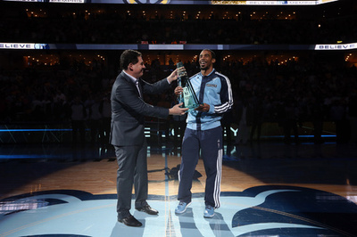 グリズリーズのコンリーがNBAスポーツマンシップ賞受賞
