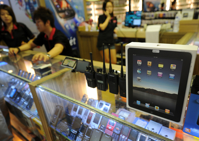 アジア各国で熱帯びるiPadの「灰色市場」