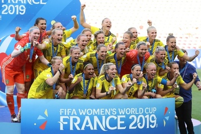 スウェーデンがイングランド下す、女子W杯通算3度目の3位に