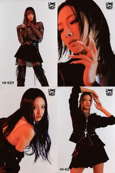 H1-KEY、ミニアルバム「LOVE or HATE」のコンセプトフォト公開