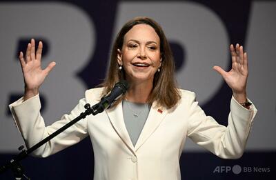 トランプ氏のおかげで「自由への扉が開かれた」 ベネズエラ野党指導者、マドゥロ氏拘束で謝意