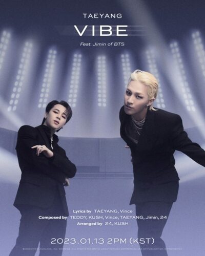 SOL&JIMIN、デジタルシングル「VIBE」ポスター公開
