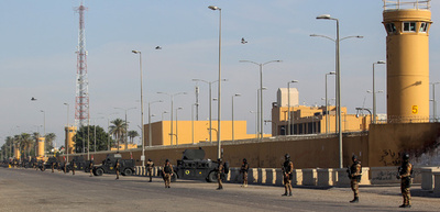 在イラク米大使館付近にロケット弾、昨年10月以降19回目の対米攻撃